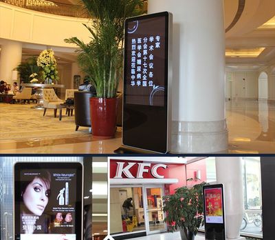42寸落地式LED廣告機(jī)播放器 立式單機(jī)圓角插卡廣告機(jī)詳解與選購指南